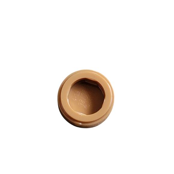 LEGO Paw Print Round Tile 1x1 Medium Nougat 98138pb055 Decorated Replacement Toy - Picture 2 of 2